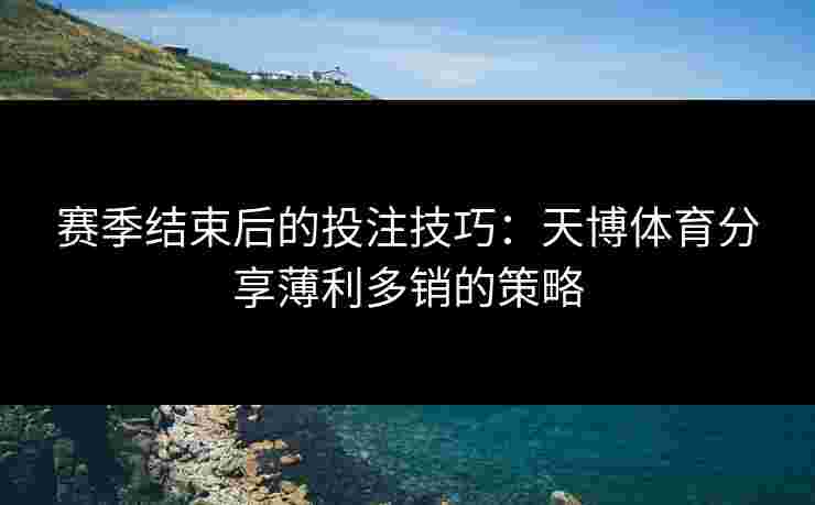赛季结束后的投注技巧:天博体育分享薄利多销的策略 赛季结束后的投注技巧:天博体育分享薄利多销的策略